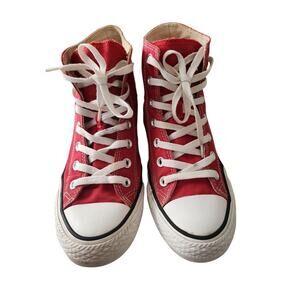 Converse Chuck Taylor All Star Red White High Tops Men's Size 6 Women's 8